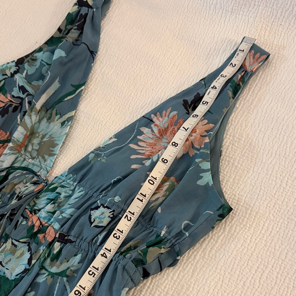 H&M Floral Deep V Maxi Dress - Picture 11 of 14